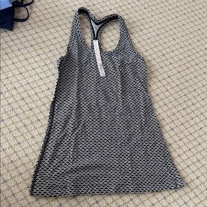 Lululemon Black and White Tank Top
